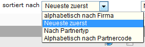 Sortierung
