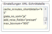 XML Konfig
