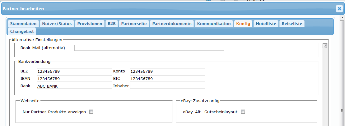 Partnerkonfig