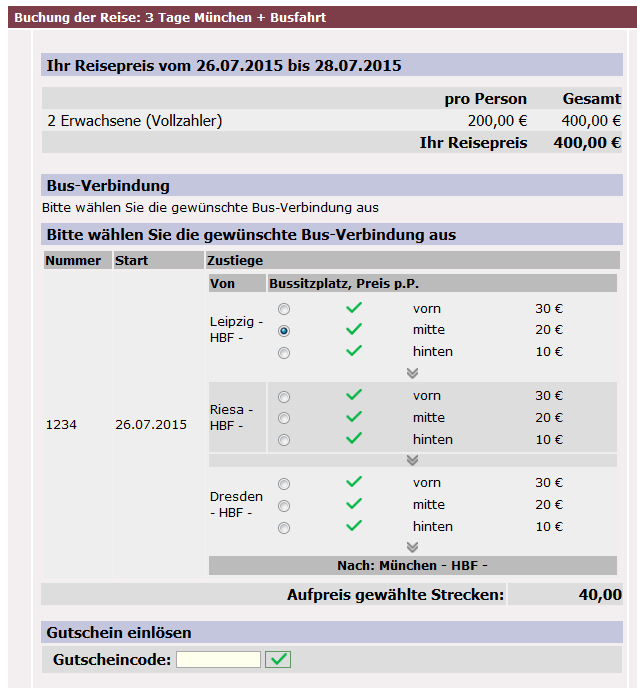 Busauswahl