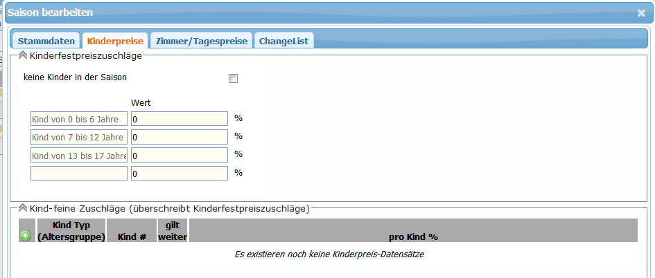 Kinderpreise