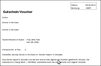 Extravoucher